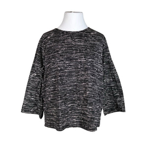 Unisex Nanso - Tricot shirt, size 48 - Black (1)