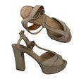 Unisex Gabor - Heeled sandals, size 39 - Beige ()