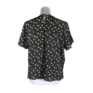 Unisex R-collection - Short-sleeved blouse, size 40 - Green (2)