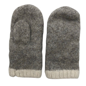Unisex Handmade - Mittens, size No size - Gray (1)