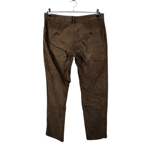 Unisex Selected - Velvet pants, size W34 - Brown (2)