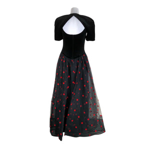 Unisex Frank Usher - Party dress, size 38 - Black (2)