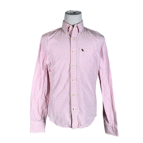 Unisex Abercrombie&Fitch - Collared shirt, size M - Light pink ()