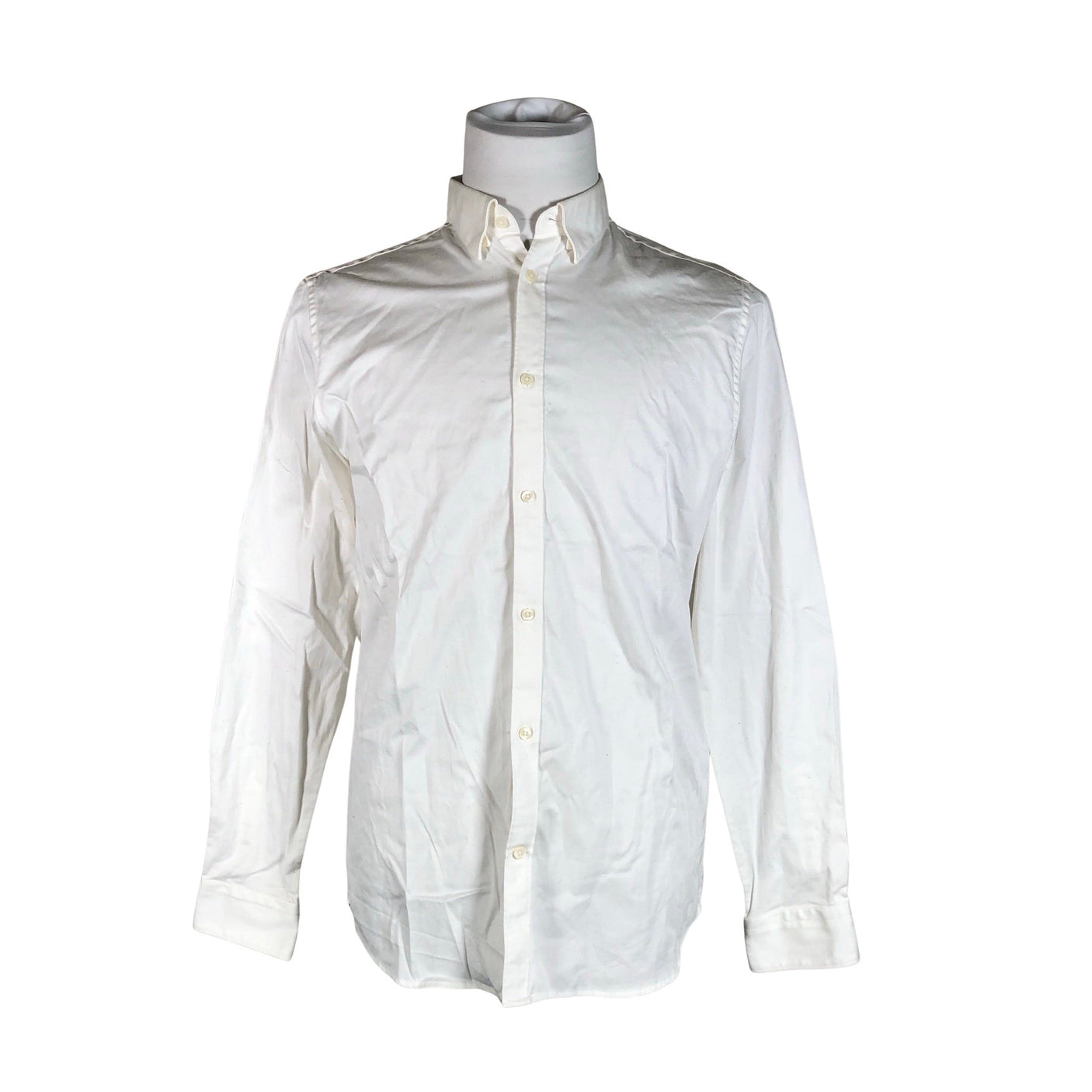 Unisex Selected - Collared shirt, size L - White (1)
