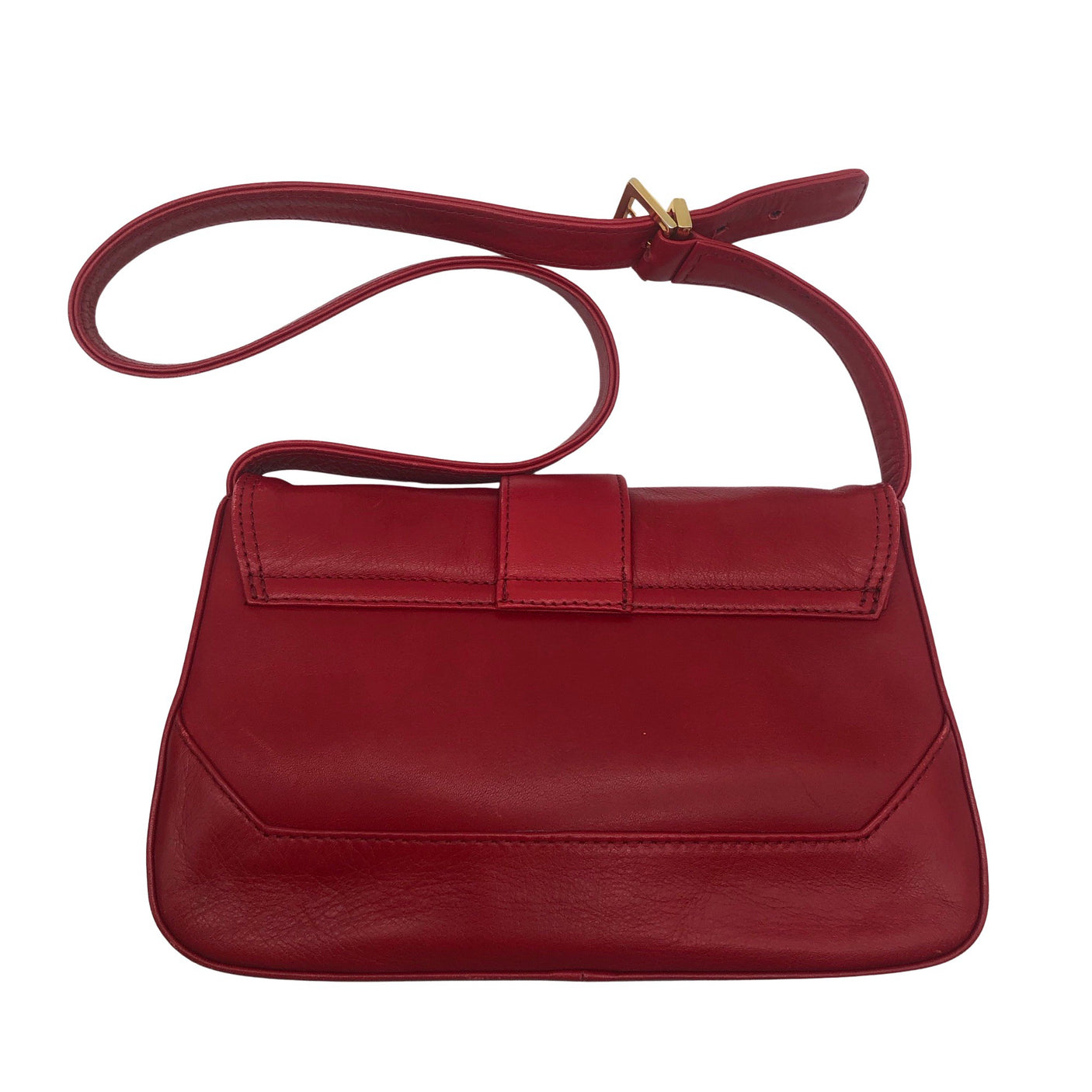 Unisex Liola - Shoulder bag, size Midi - Red (2)