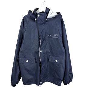 Unisex Jonathan - Rain jacket, size 140 - 146 - Blue (1)