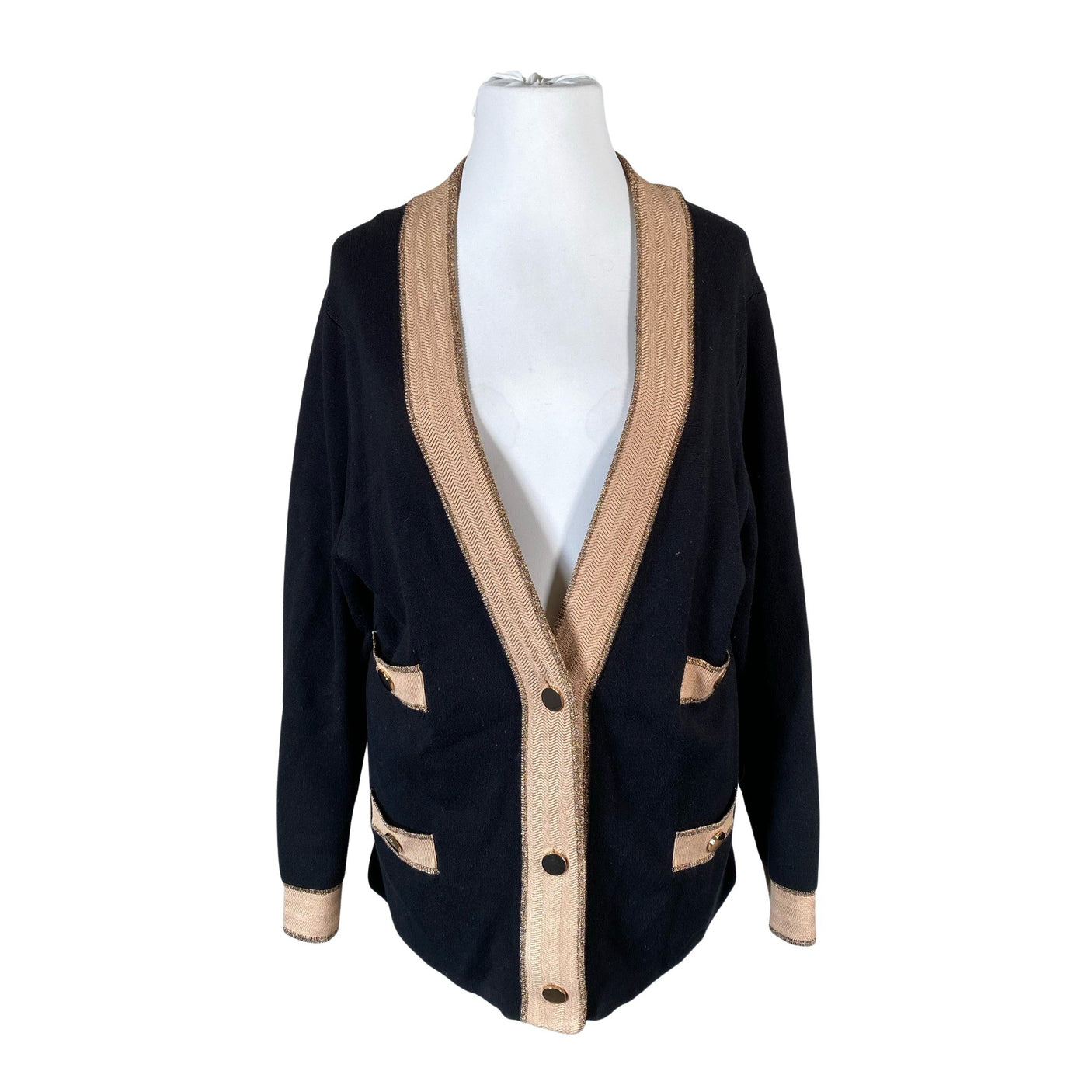 Unisex Maison 123 - Cardigan, size 42 - Black (1)