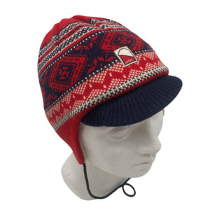 Unisex Husky - Winter hat, size 54 - 56 cm - Red (1)