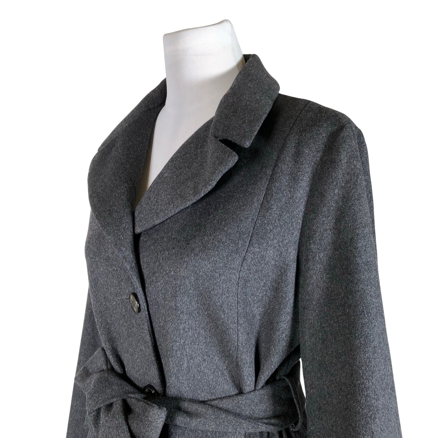 Unisex Your Face - Wool coat, size 40 - Gray (3)