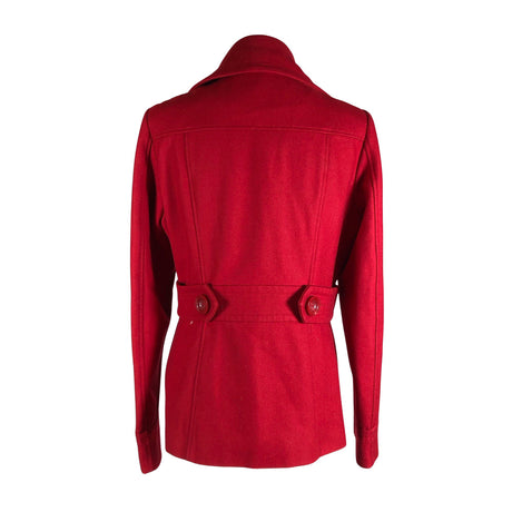 Unisex Covered - Wool coat, size 40 - Red (2)