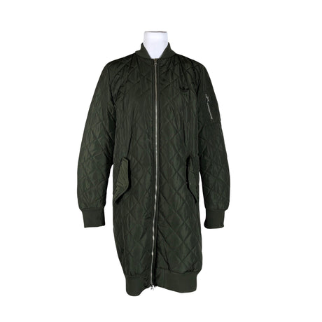 Unisex Adidas - Quilted jacket, size 38 - Green ()
