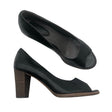 Unisex Marc O'Polo - Open toe high heel shoes, size 39 - Black ()