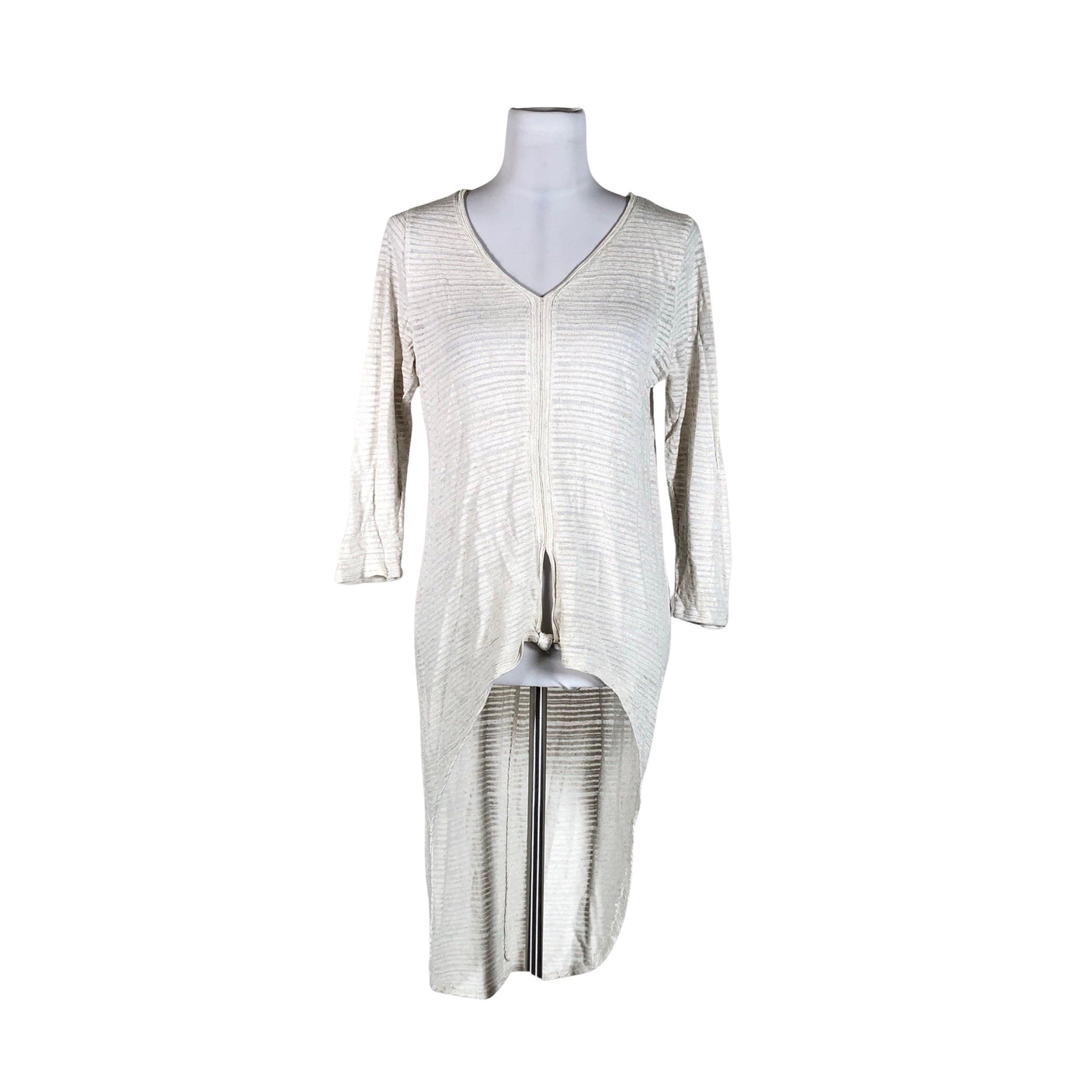Unisex Cream - Knit tunic, size 40 - Gray (1)