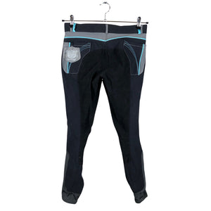 Unisex QHP - Breeches, size 38 - Blue (2)