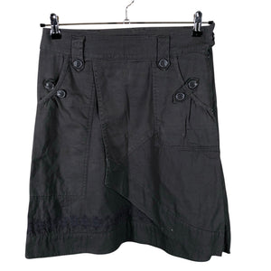 Unisex Fransa - Fabric skirt, size 38 - Gray (1)