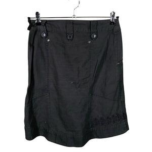 Unisex Fransa - Fabric skirt, size 38 - Gray (2)