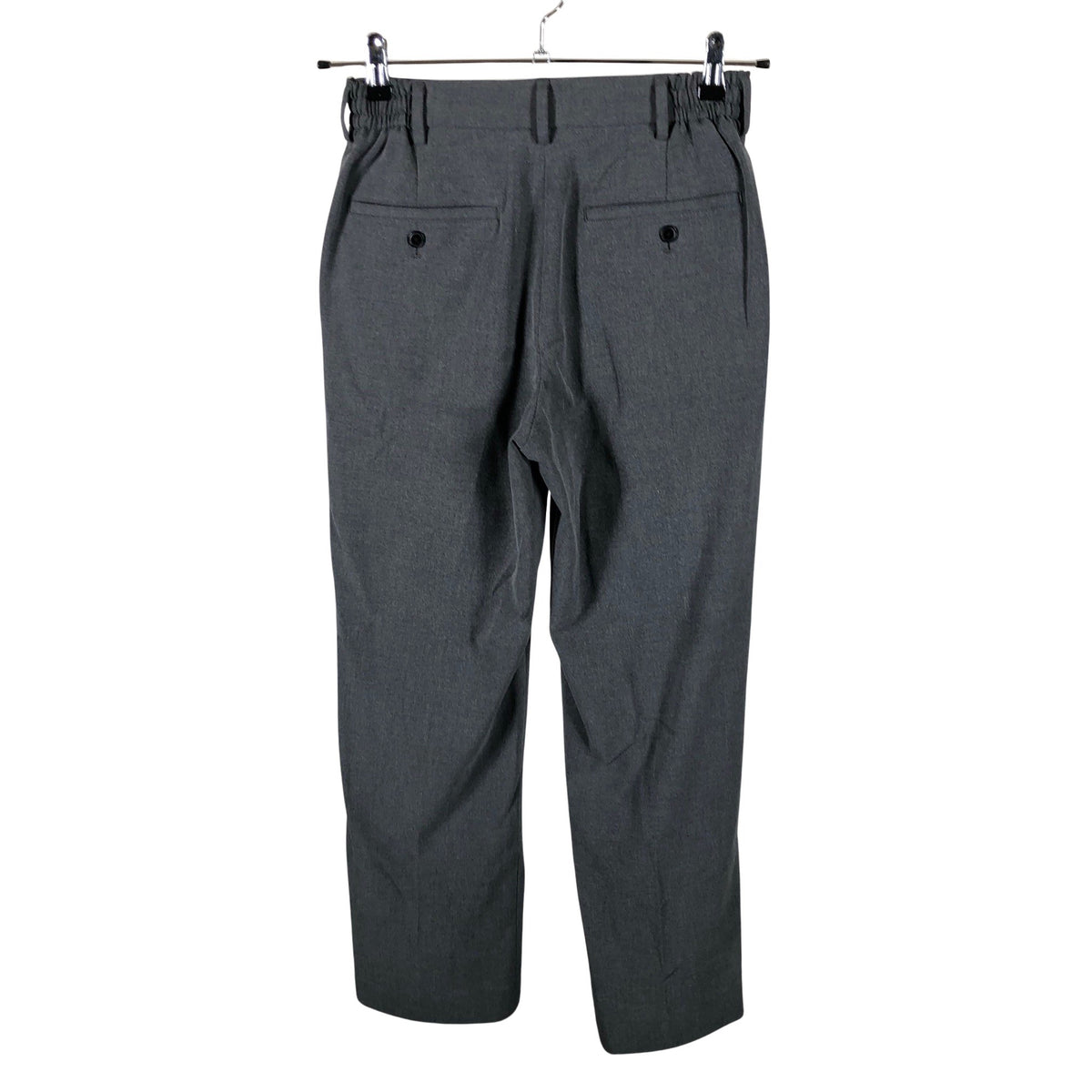 Unisex Uniqlo - Straight leg trousers, size 34 - Gray (2)