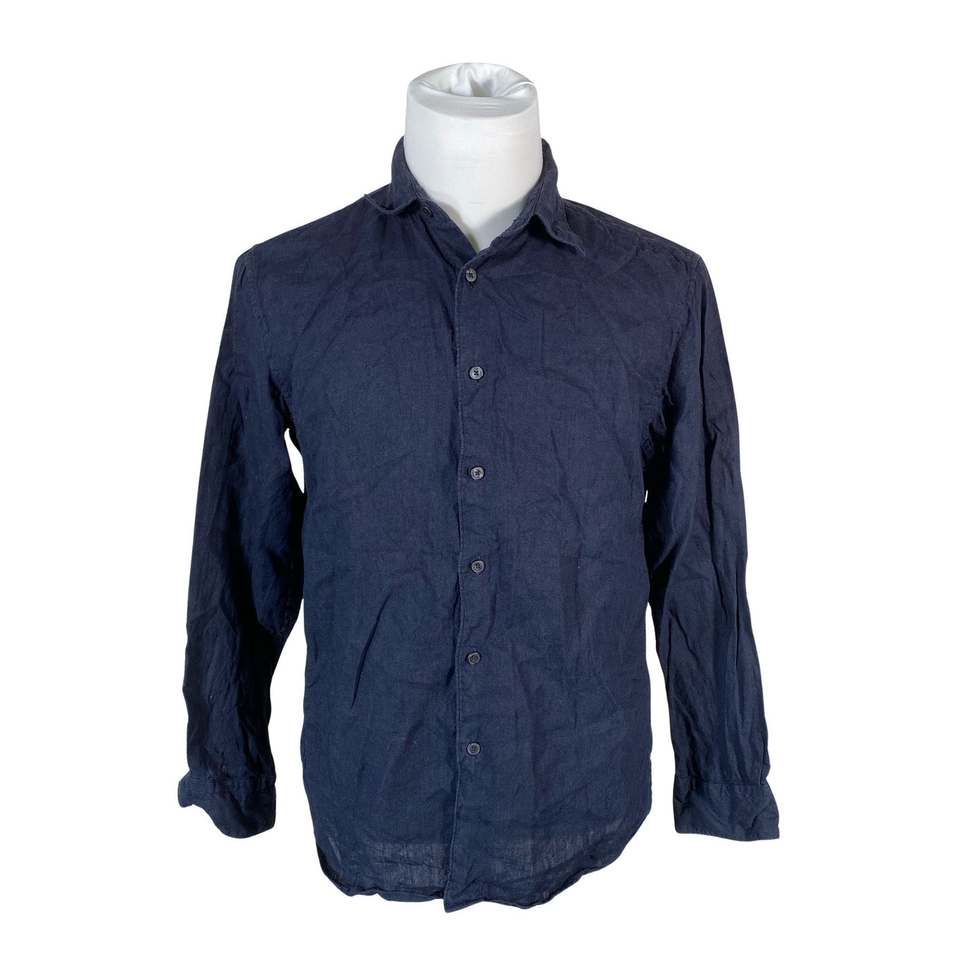 Unisex Uniqlo - Collared shirt, size M - Blue (1)