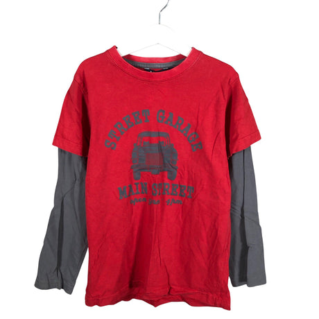 Unisex Bogi - Tricot shirt, size 122 - 128 - Red ()