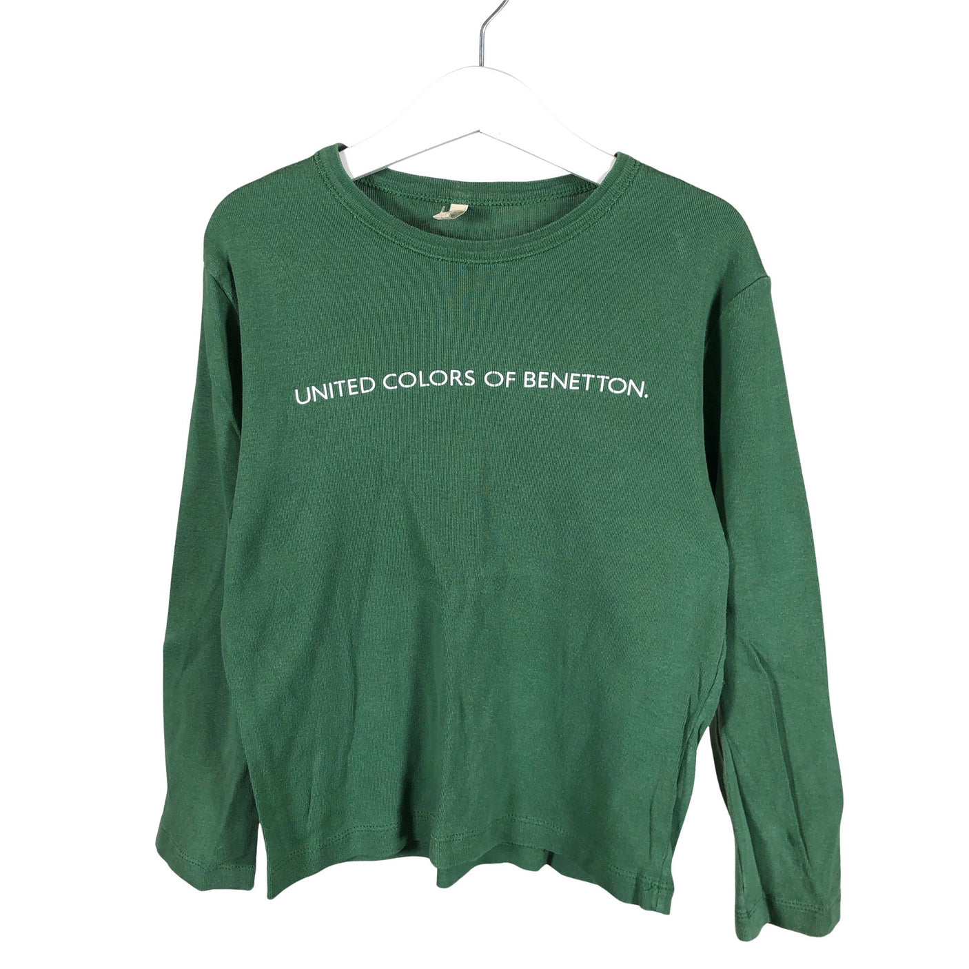 Unisex Benetton - Tricot shirt, size 116 - 122 - Green (1)