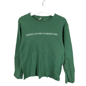 Unisex Benetton - Tricot shirt, size 116 - 122 - Green (1)