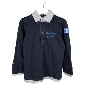 Unisex Esprit - Tricot shirt, size 104 - 110 - Blue (1)