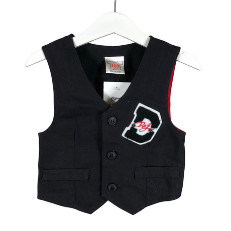 Unisex D&J Familjeklubben - Suit vest, size 98 - 104 - Black ()