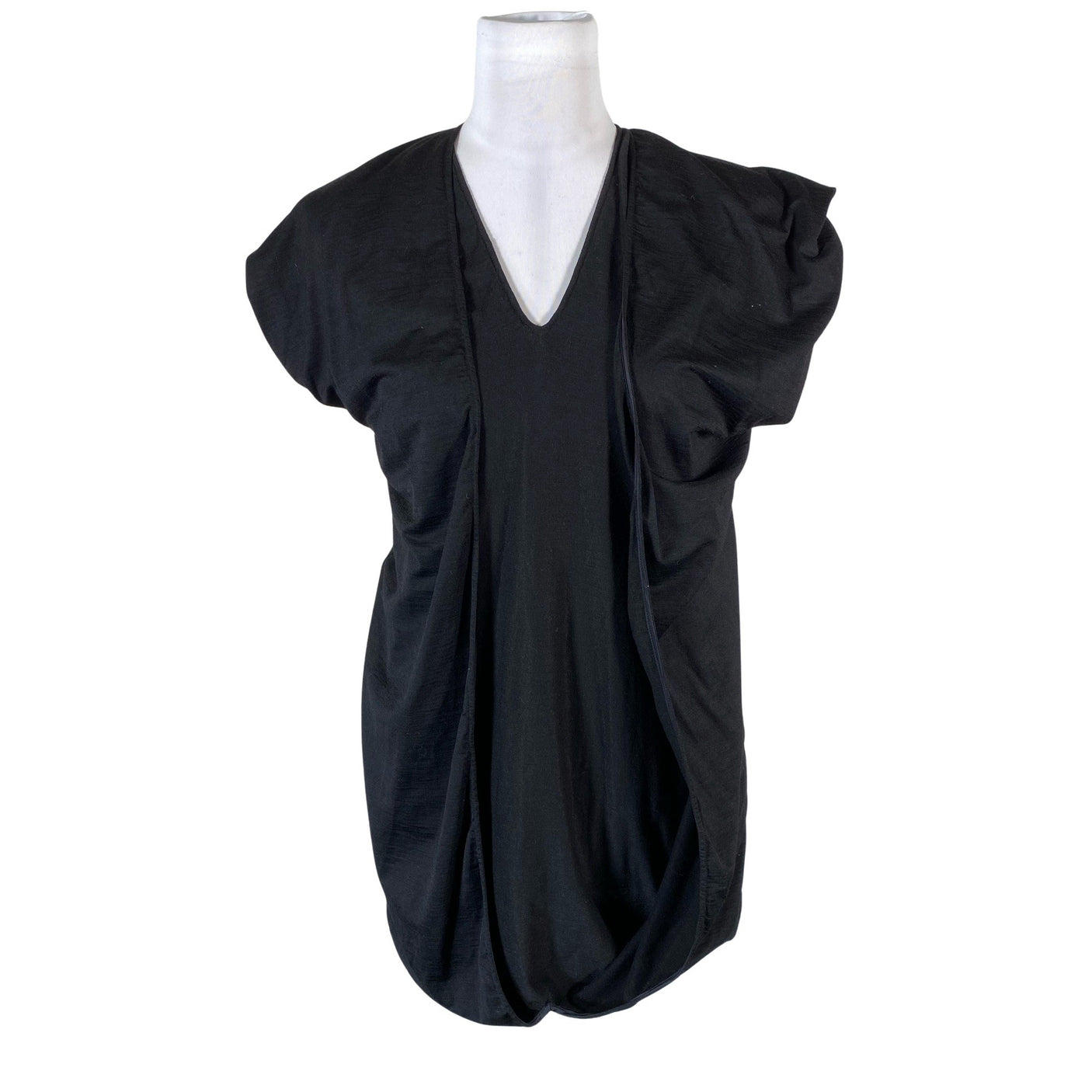 Unisex Maison Martin Margiela - Short-sleeved blouse, size 36 - Black (1)
