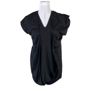 Unisex Maison Martin Margiela - Short-sleeved blouse, size 36 - Black (1)