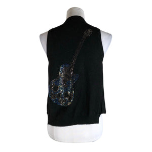 Unisex Zadig & Voltaire - Knit vest, size 36 - Black (2)