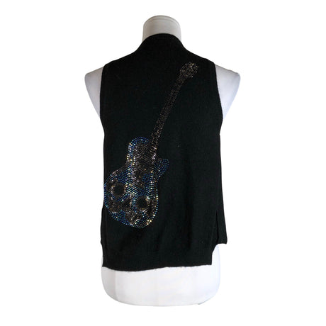 Unisex Zadig & Voltaire - Knit vest, size 36 - Black (2)