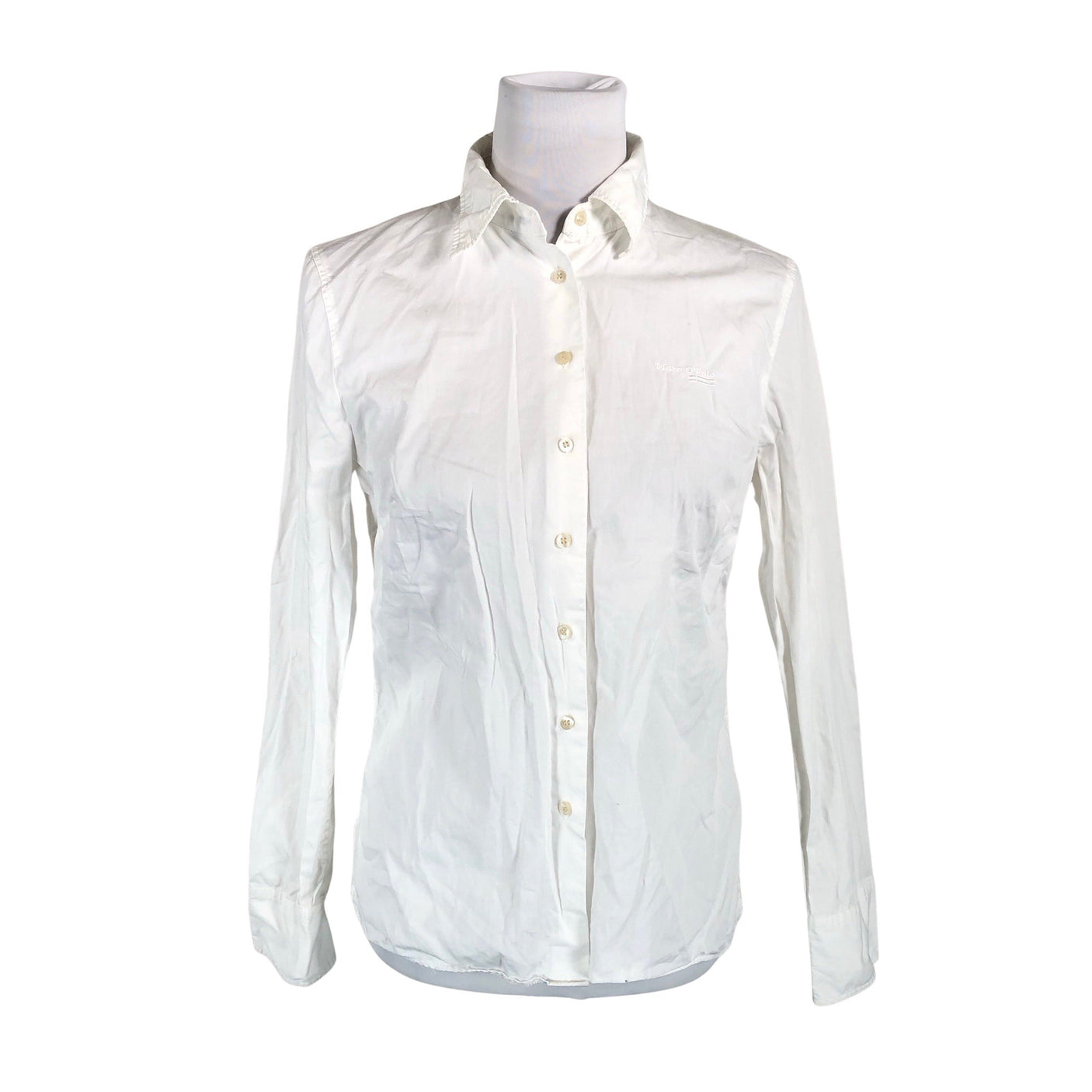 Unisex Marc O'Polo - Collared shirt, size 38 - White (1)
