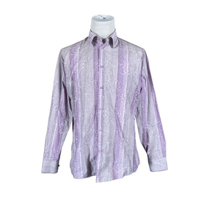 Unisex Petrifun - Collared shirt, size L - Violet (1)