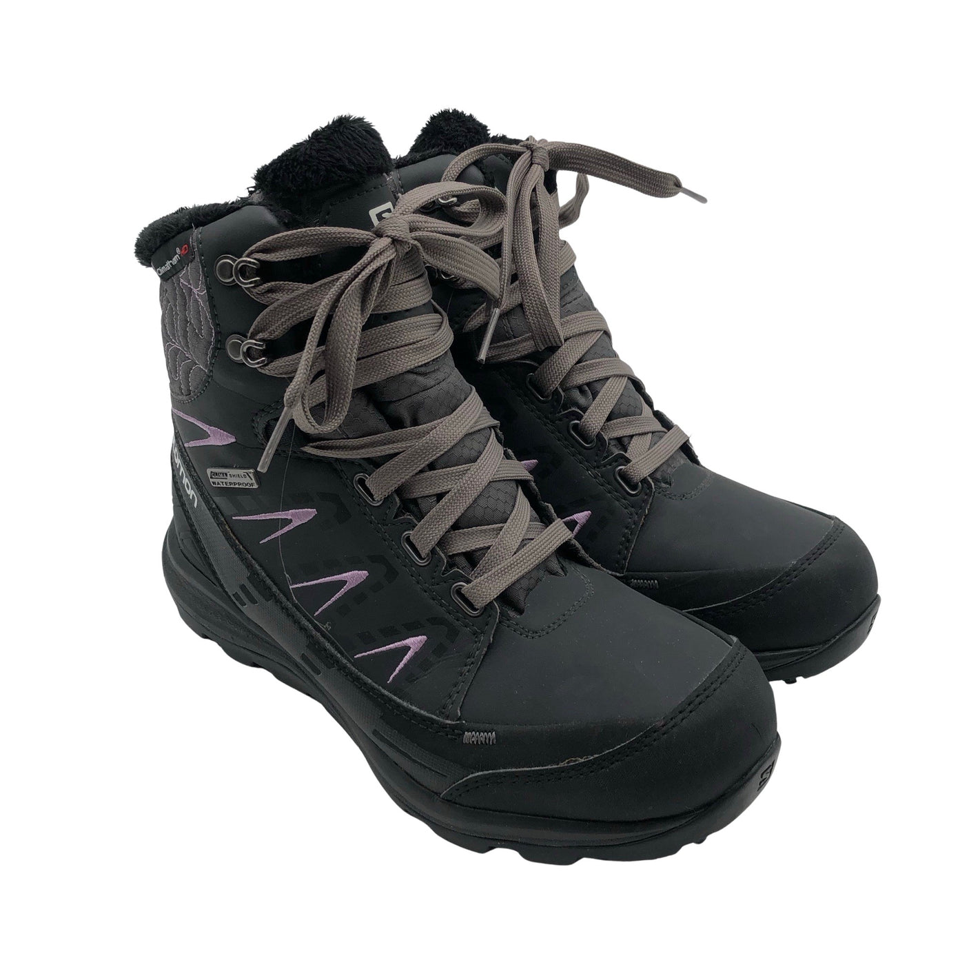 Unisex Salomon - Winter shoes, size 38 - Gray (2)