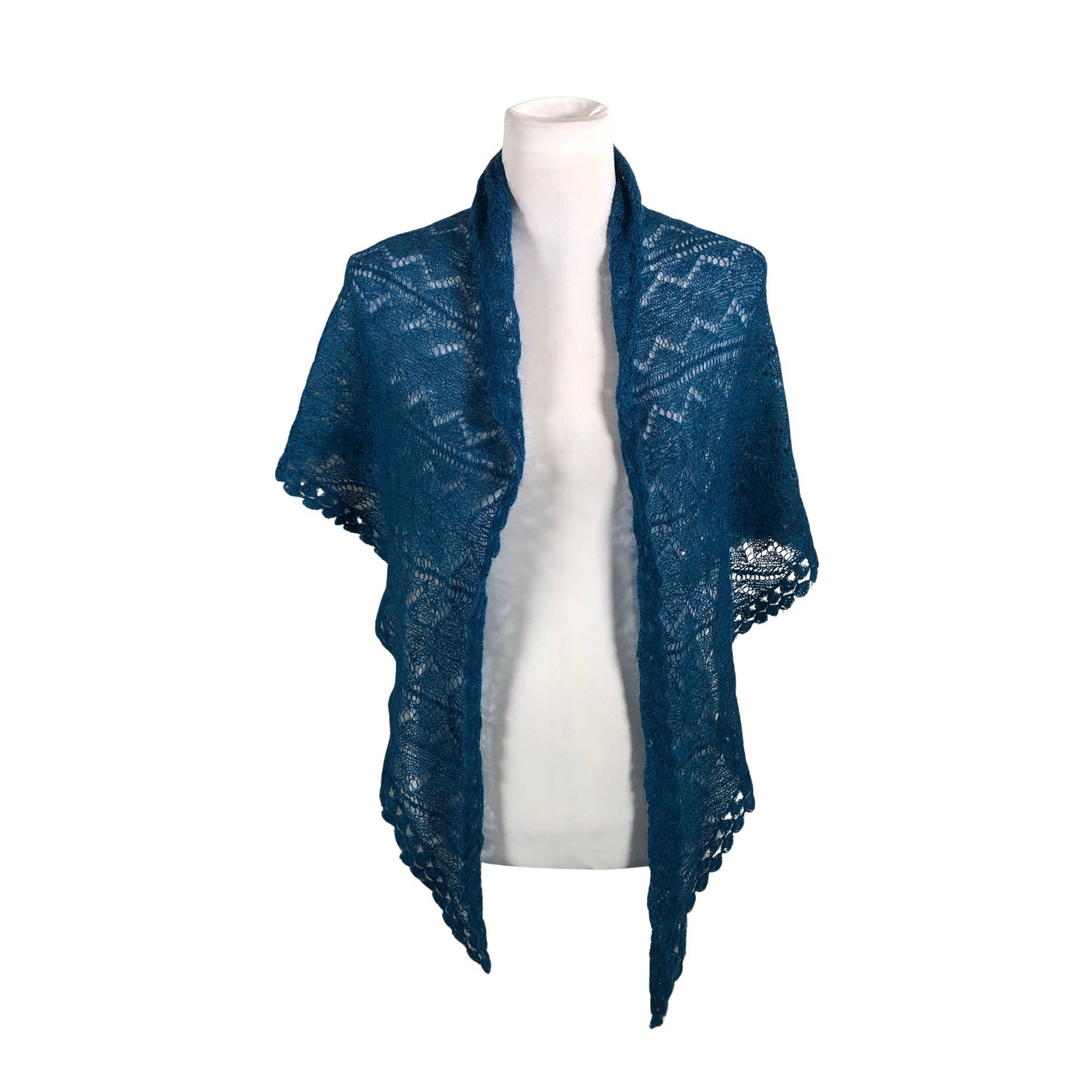 Unisex Jackpot - Shawl, size Maxi - Blue (1)