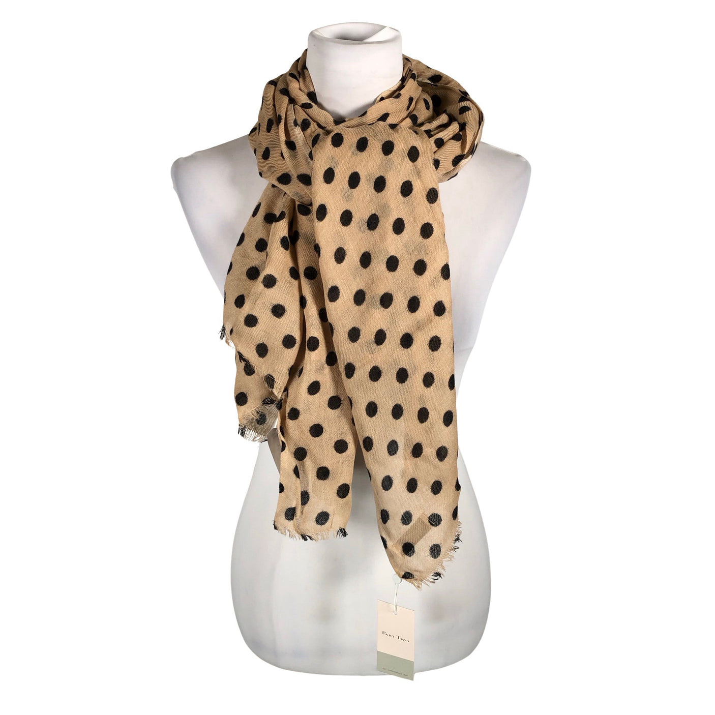 Unisex Part two - Scarf, size Maxi - Beige (1)