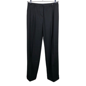 Unisex Trussardi Jeans - Straight leg trousers, size 42 - Black (1)
