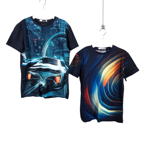 Unisex Next - T-shirt, size 134 - 140 - Blue ()