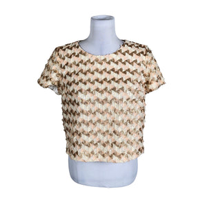Unisex Sézane - Party shirt, size 40 - Light pink (1)