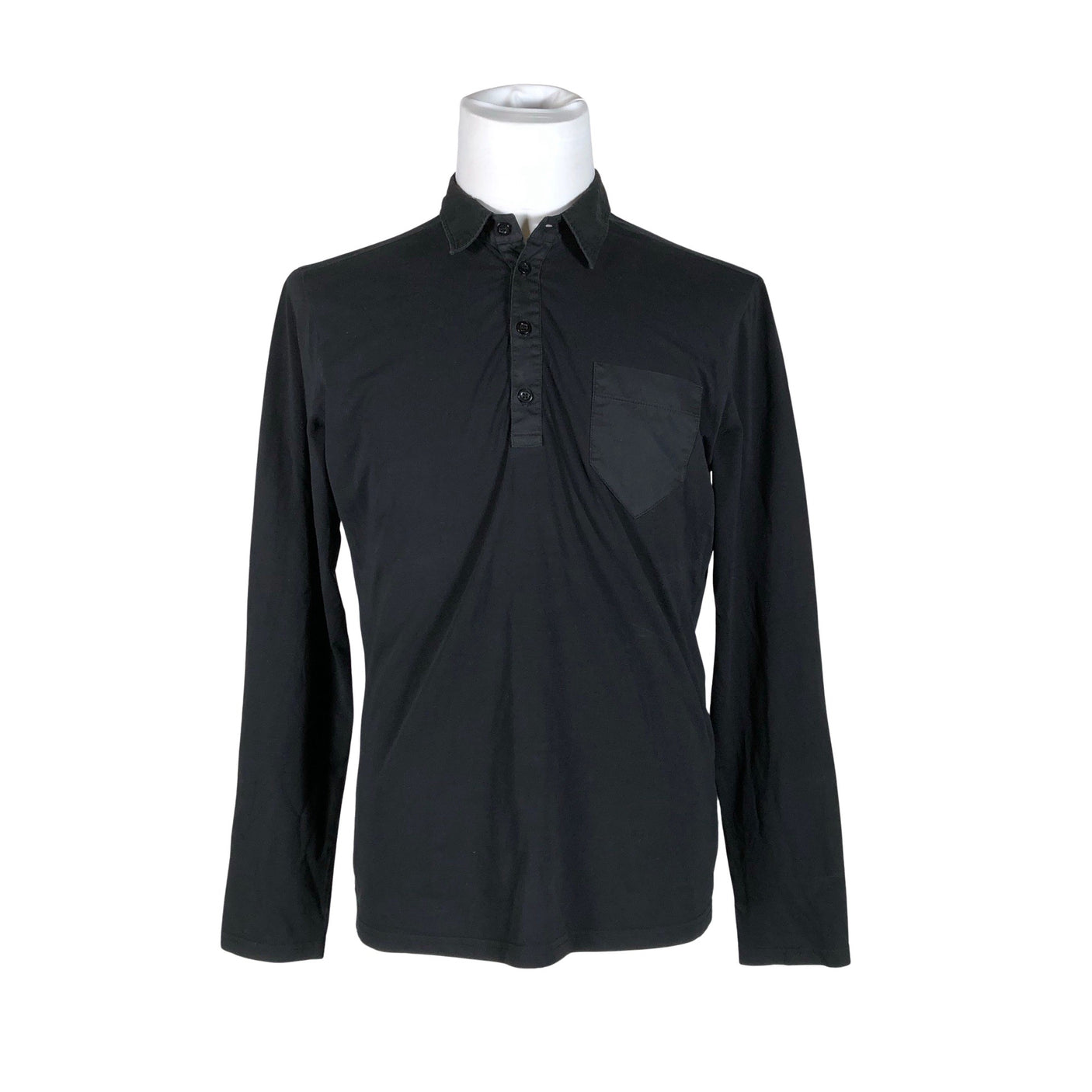 Unisex Filippa K. - Tricot shirt, size L - Black (1)