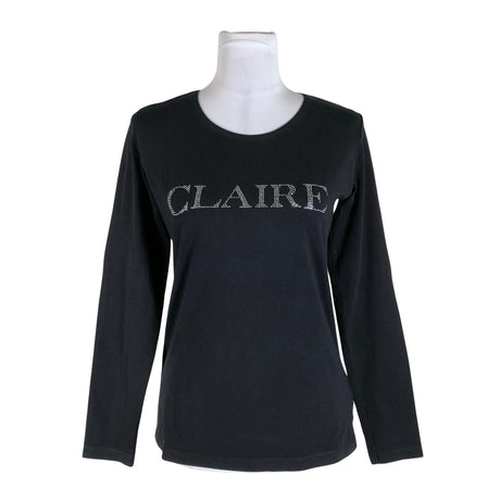 Unisex Claire.dk - Tricot shirt, size 38 - Black ()