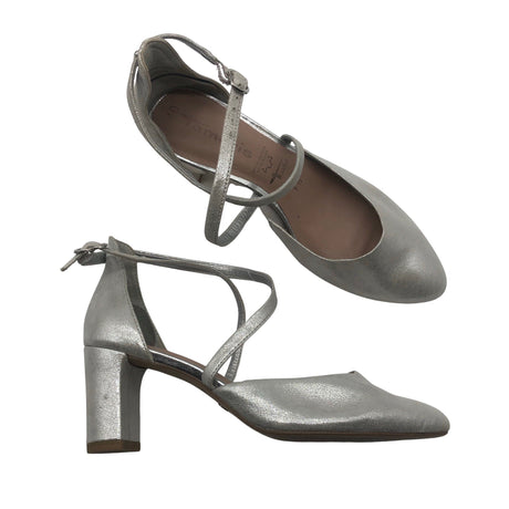 Unisex Tamaris - Evening high heels, size 40 - Silver ()