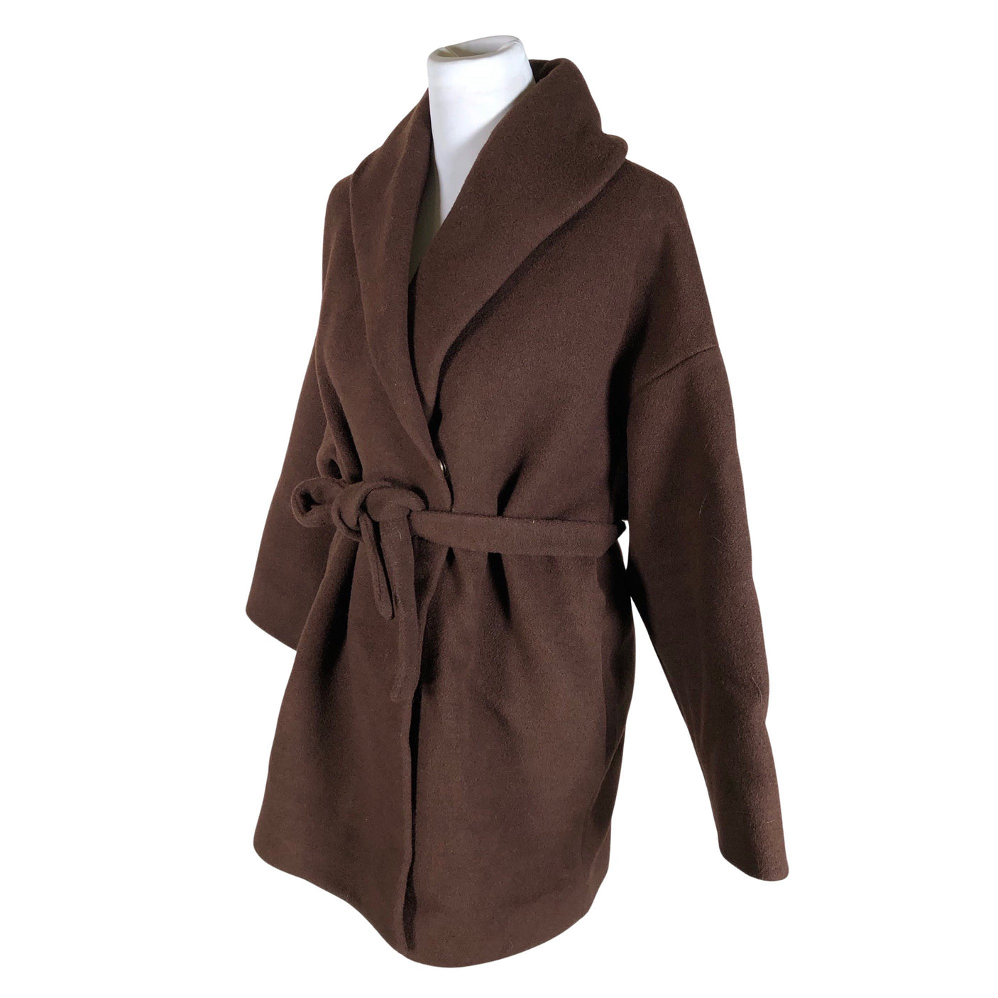 Unisex Borse e Cose - Wool coat, size 36 - Brown (3)