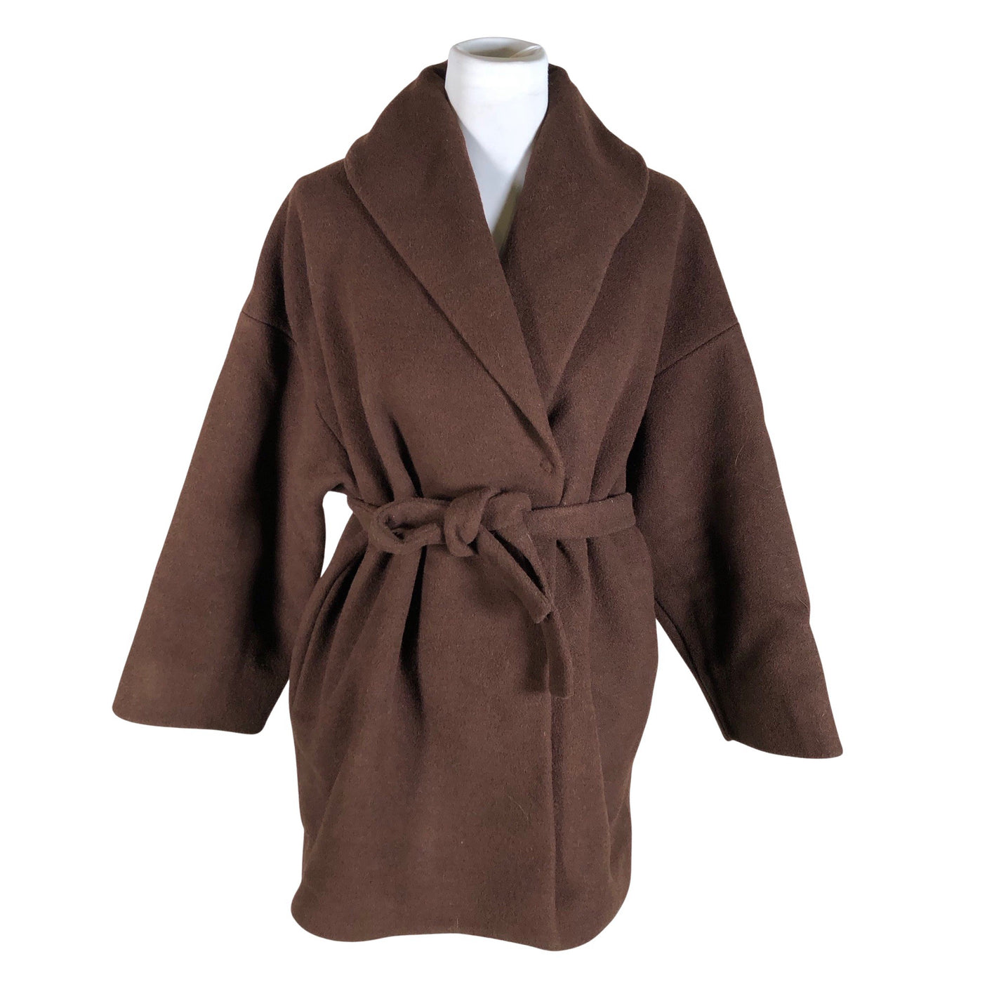 Unisex Borse e Cose - Wool coat, size 36 - Brown (1)