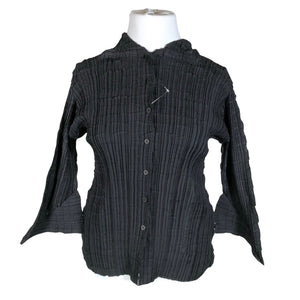 Unisex Issey Miyake - Blouse, size 42 - Black (1)