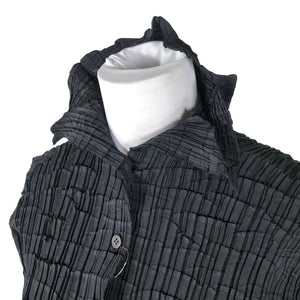Unisex Issey Miyake - Blouse, size 42 - Black (3)