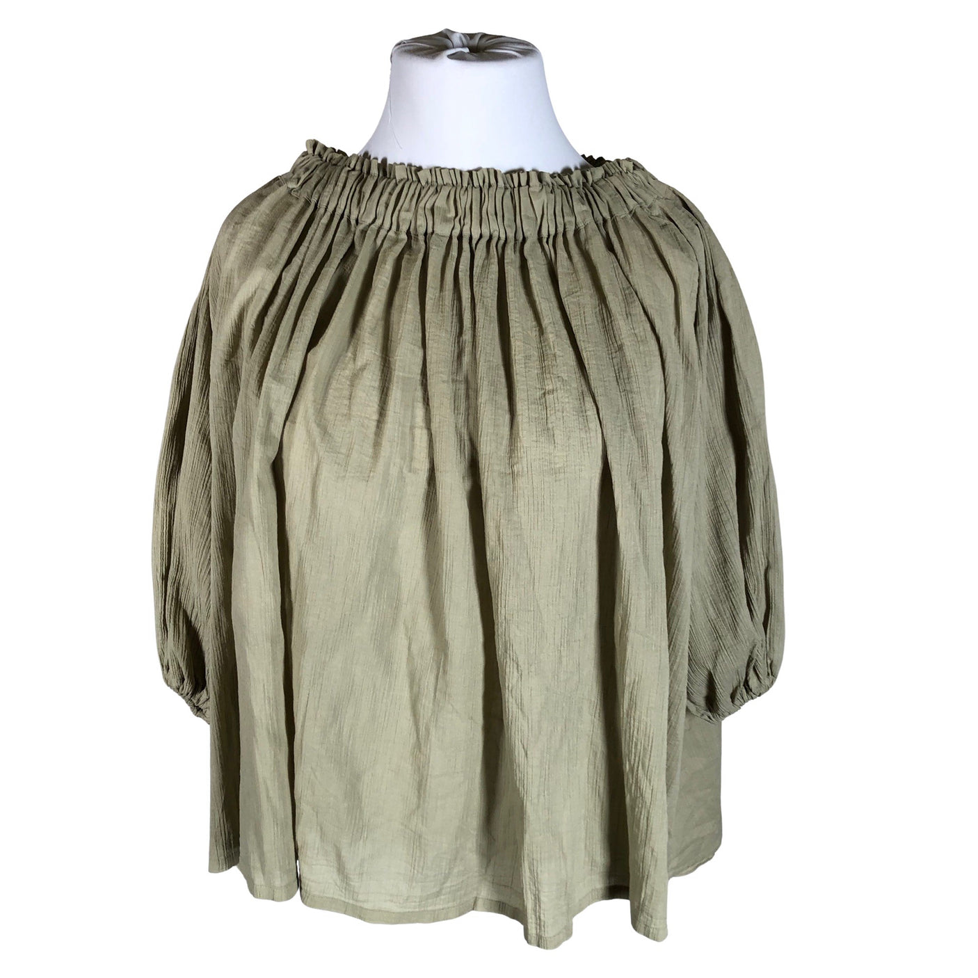 Unisex Vainio.Seitsonen - Schiffon tunic, size 42 - Green (1)