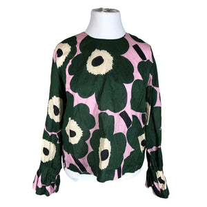 Unisex Marimekko - Blouse, size 46 - Green (1)