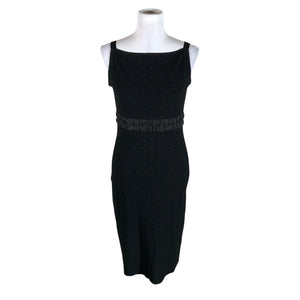 Unisex D. Exterior - Knit dress, size 38 - Black (1)
