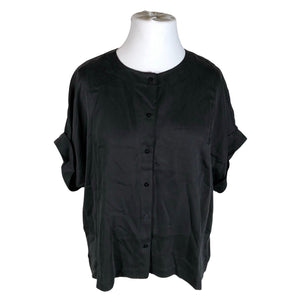 Unisex Papu - Short-sleeved blouse, size 42 - Black (1)